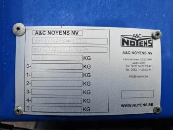 Noyens A4 KR 44 / 4 AXLE 32.000 KG / OPRIJ - MACHINE TRANSPORT